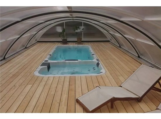 Consruction STEAM sauna construction sauna prefabricated pools