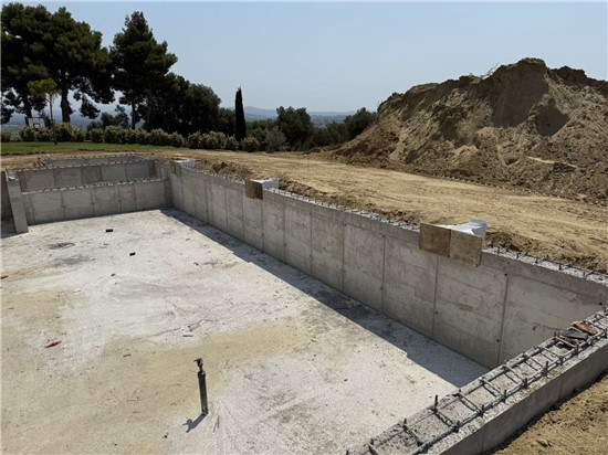 Consruction STEAM sauna construction sauna prefabricated pools