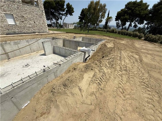 Consruction STEAM sauna construction sauna prefabricated pools