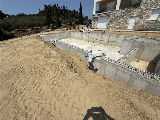 Consruction STEAM sauna construction sauna prefabricated pools