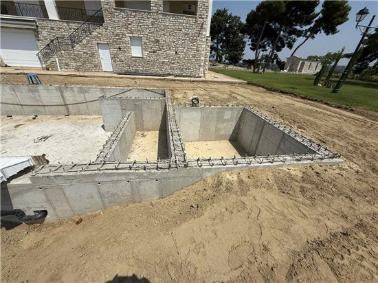 Consruction STEAM sauna construction sauna prefabricated pools