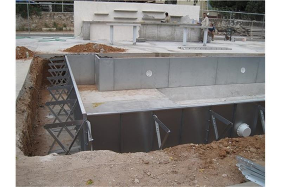 Consruction STEAM sauna construction sauna prefabricated pools