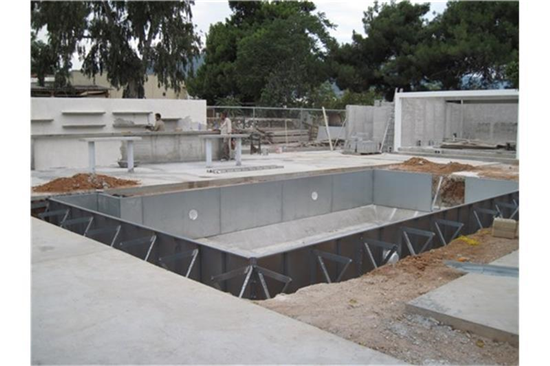 Consruction STEAM sauna construction sauna prefabricated pools