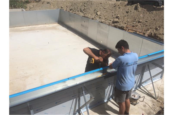 Consruction STEAM sauna construction sauna prefabricated pools