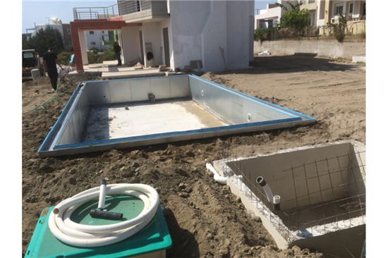 Consruction STEAM sauna construction sauna prefabricated pools