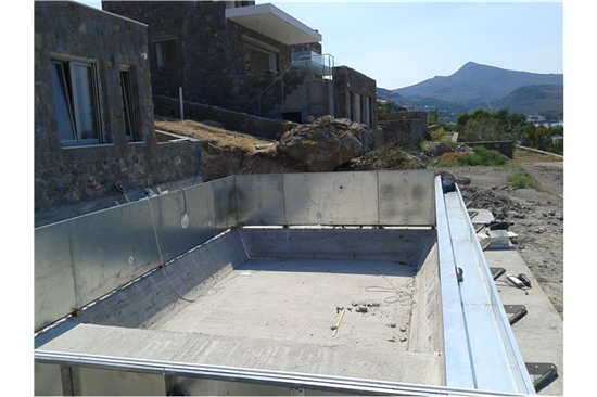 Consruction STEAM sauna construction sauna prefabricated pools