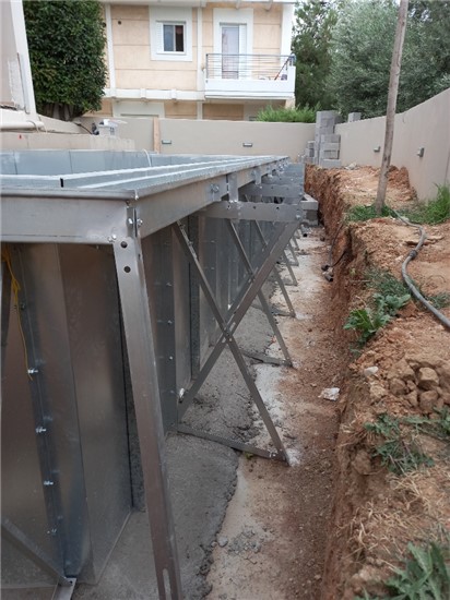 Consruction STEAM sauna construction sauna prefabricated pools