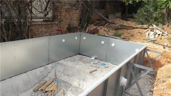 Consruction STEAM sauna construction sauna prefabricated pools