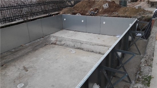 Consruction STEAM sauna construction sauna prefabricated pools