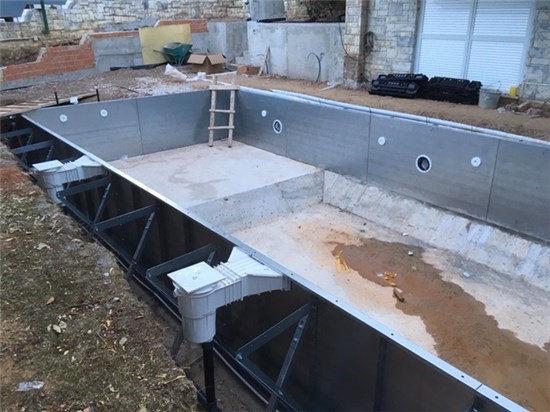 Consruction STEAM sauna construction sauna prefabricated pools