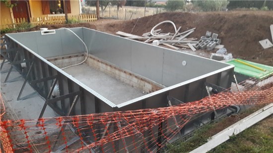 Consruction STEAM sauna construction sauna prefabricated pools