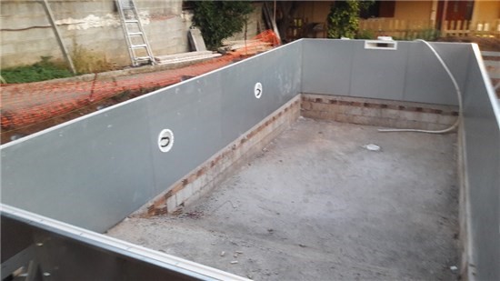 Consruction STEAM sauna construction sauna prefabricated pools