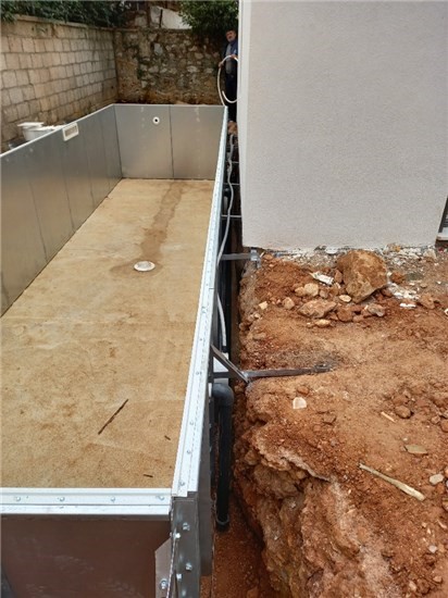 Consruction STEAM sauna construction sauna prefabricated pools