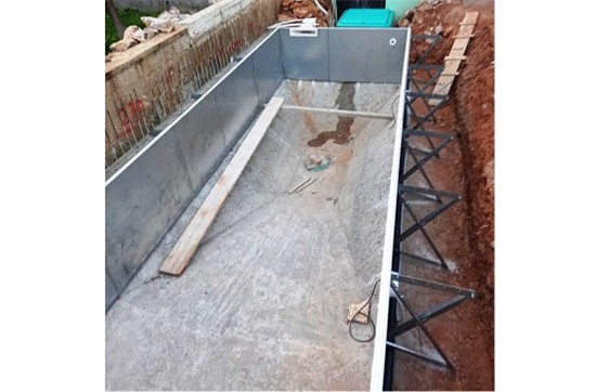 Consruction STEAM sauna construction sauna prefabricated pools 