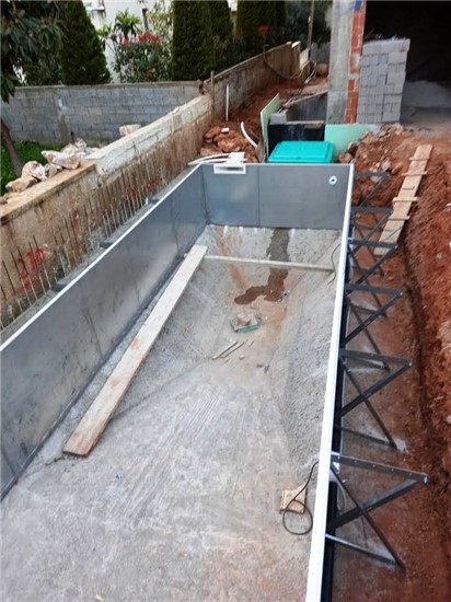 Consruction STEAM sauna construction sauna prefabricated pools