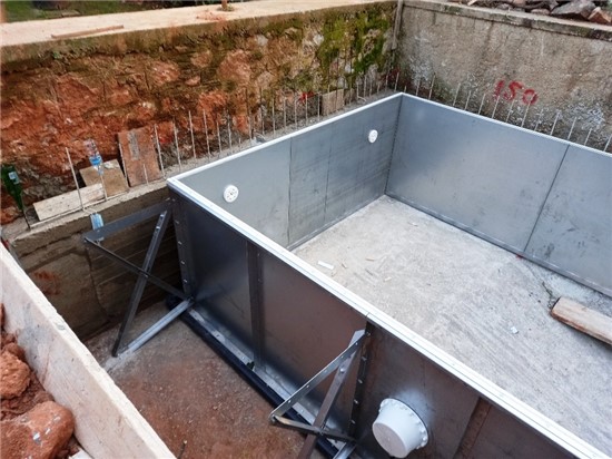 Consruction STEAM sauna construction sauna prefabricated pools