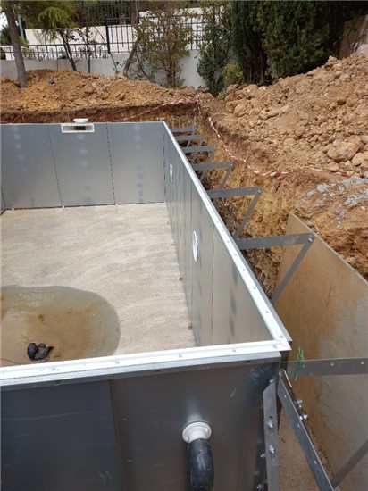 Consruction STEAM sauna construction sauna prefabricated pools