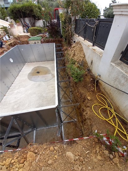 Consruction STEAM sauna construction sauna prefabricated pools