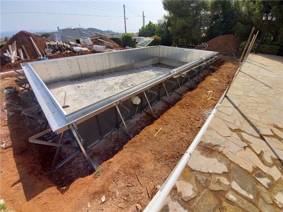 Consruction STEAM sauna construction sauna prefabricated pools