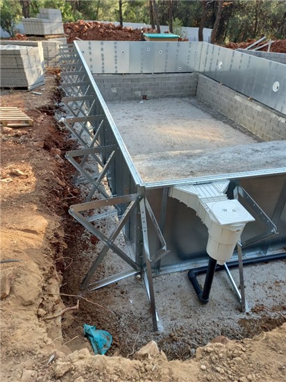 Consruction STEAM sauna construction sauna prefabricated pools