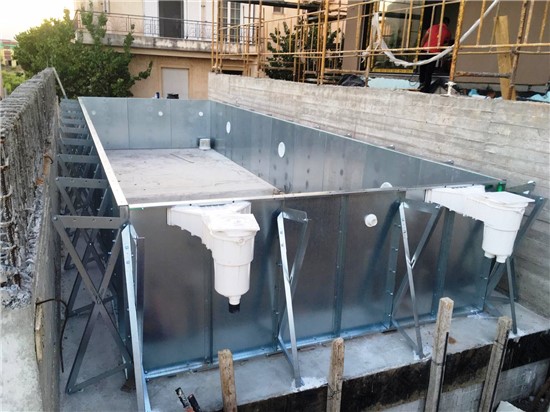 Consruction STEAM sauna construction sauna prefabricated pools