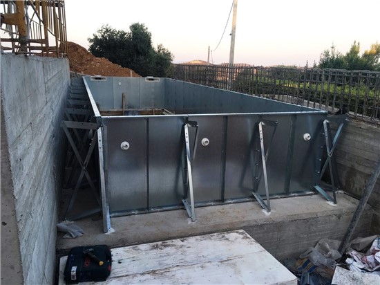 Consruction STEAM sauna construction sauna prefabricated pools