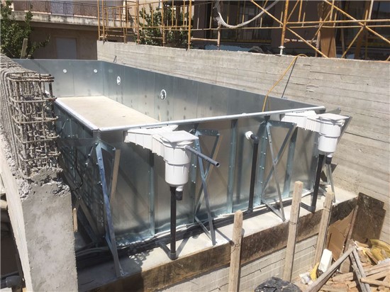 Consruction STEAM sauna construction sauna prefabricated pools