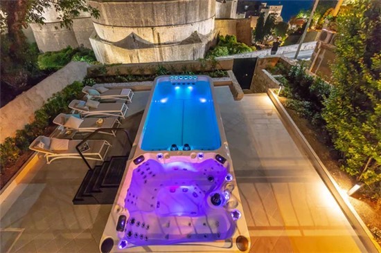 Consruction STEAM sauna construction sauna prefabricated pools