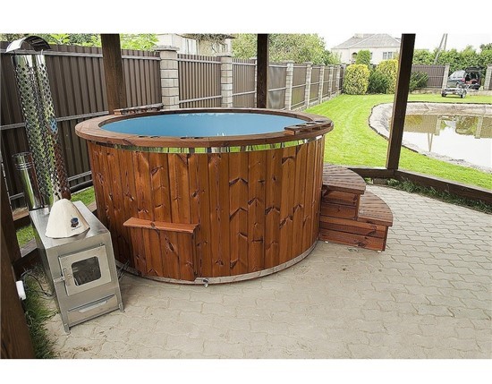 Consruction STEAM sauna construction sauna prefabricated pools