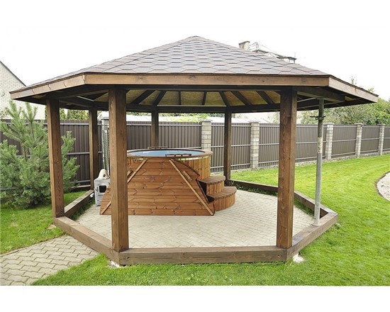 Consruction STEAM sauna construction sauna prefabricated pools