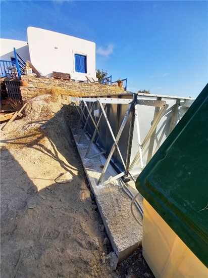 Consruction STEAM sauna construction sauna prefabricated pools