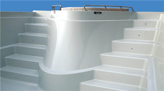 Consruction STEAM sauna construction sauna prefabricated pools