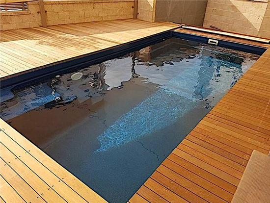 Consruction STEAM sauna construction sauna prefabricated pools