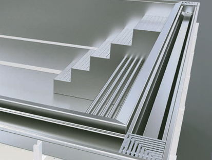 Consruction STEAM sauna construction sauna prefabricated pools