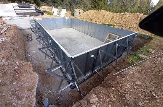 Consruction STEAM sauna construction sauna prefabricated pools 