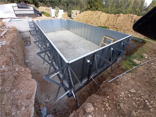 Consruction STEAM sauna construction sauna prefabricated pools