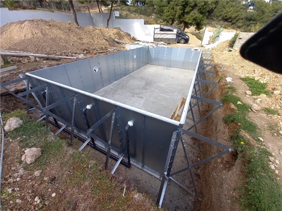 Consruction STEAM sauna construction sauna prefabricated pools