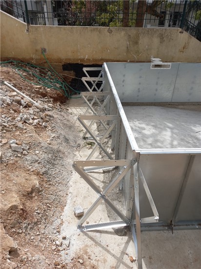 Consruction STEAM sauna construction sauna prefabricated pools