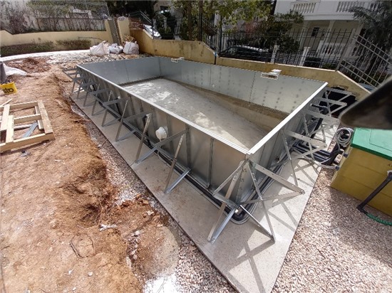 Consruction STEAM sauna construction sauna prefabricated pools