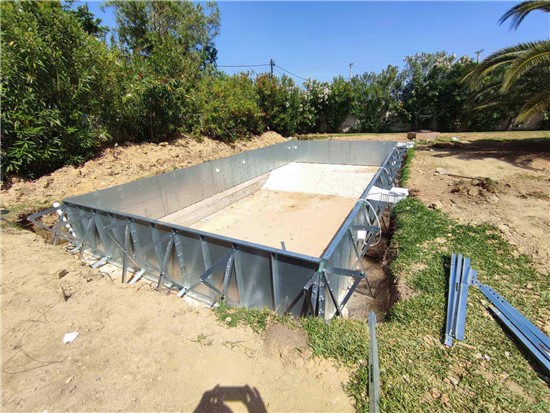 Consruction STEAM sauna construction sauna prefabricated pools