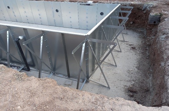 Consruction STEAM sauna construction sauna prefabricated pools