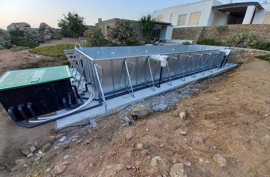 Consruction STEAM sauna construction sauna prefabricated pools