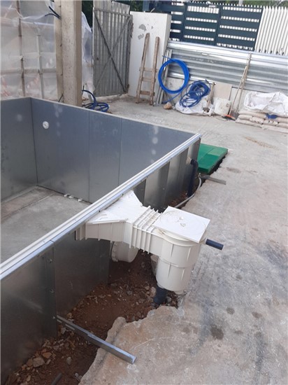 Consruction STEAM sauna construction sauna prefabricated pools