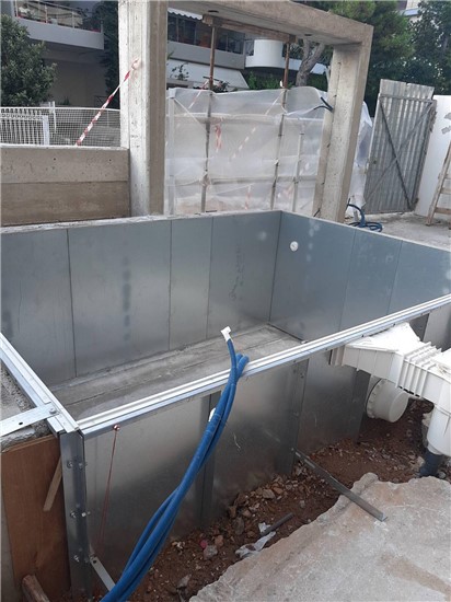 Consruction STEAM sauna construction sauna prefabricated pools