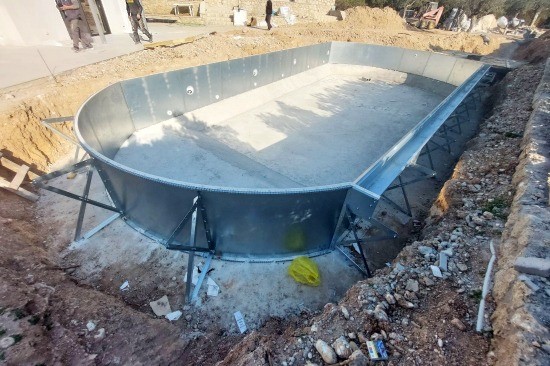 Consruction STEAM sauna construction sauna prefabricated pools 