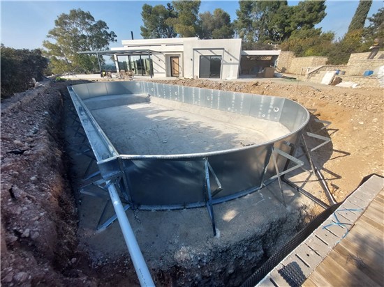 Consruction STEAM sauna construction sauna prefabricated pools