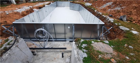 Consruction STEAM sauna construction sauna prefabricated pools