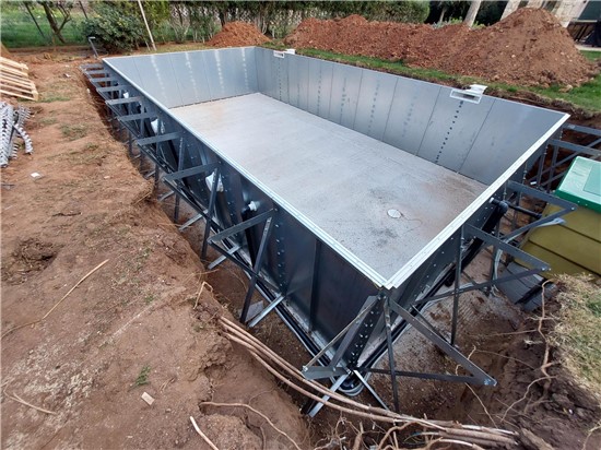 Consruction STEAM sauna construction sauna prefabricated pools