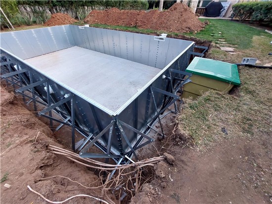 Consruction STEAM sauna construction sauna prefabricated pools