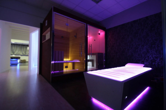 Consruction STEAM sauna construction sauna prefabricated pools